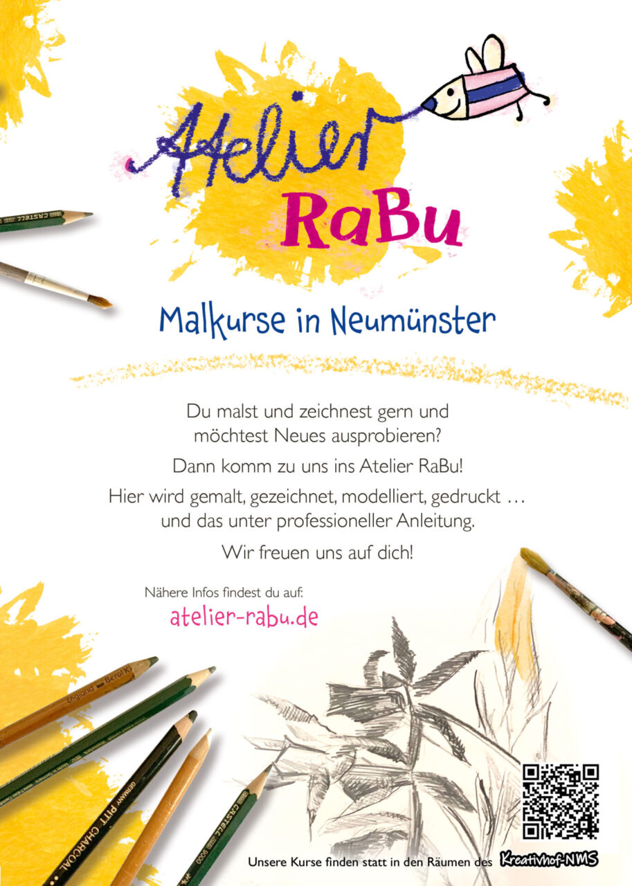 flyer rabu neu rgb • Atelier RaBu – Malkurse in Neumünster